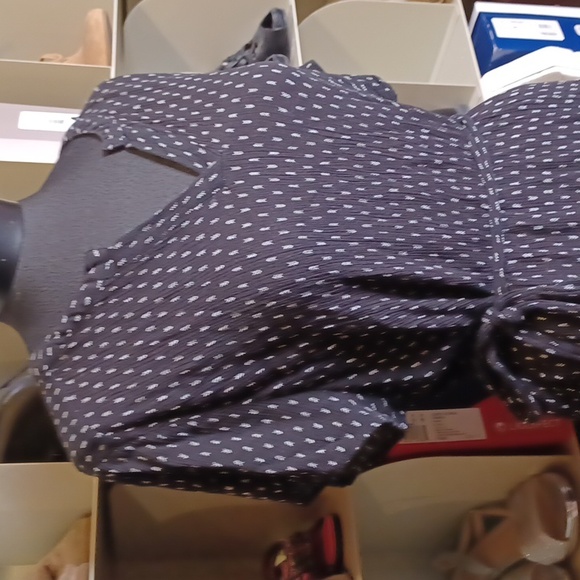 Full Moon black print Maternity top size M - Picture 2 of 4